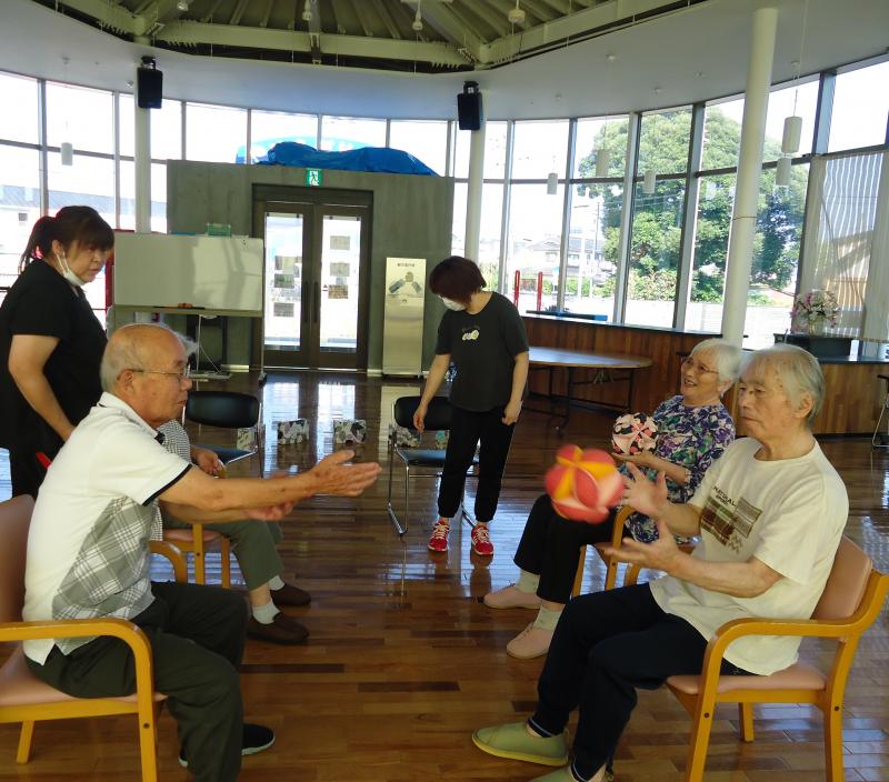反射神経が若いです♪